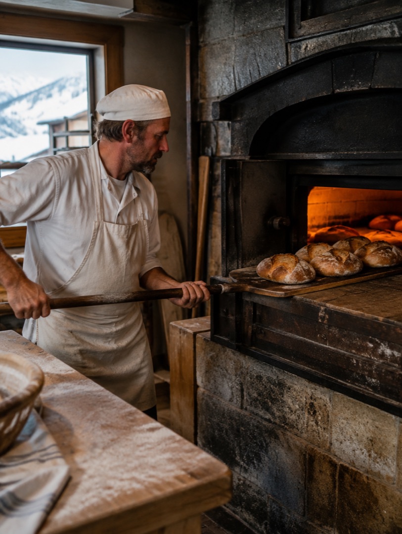 Brot aus dem Ofen